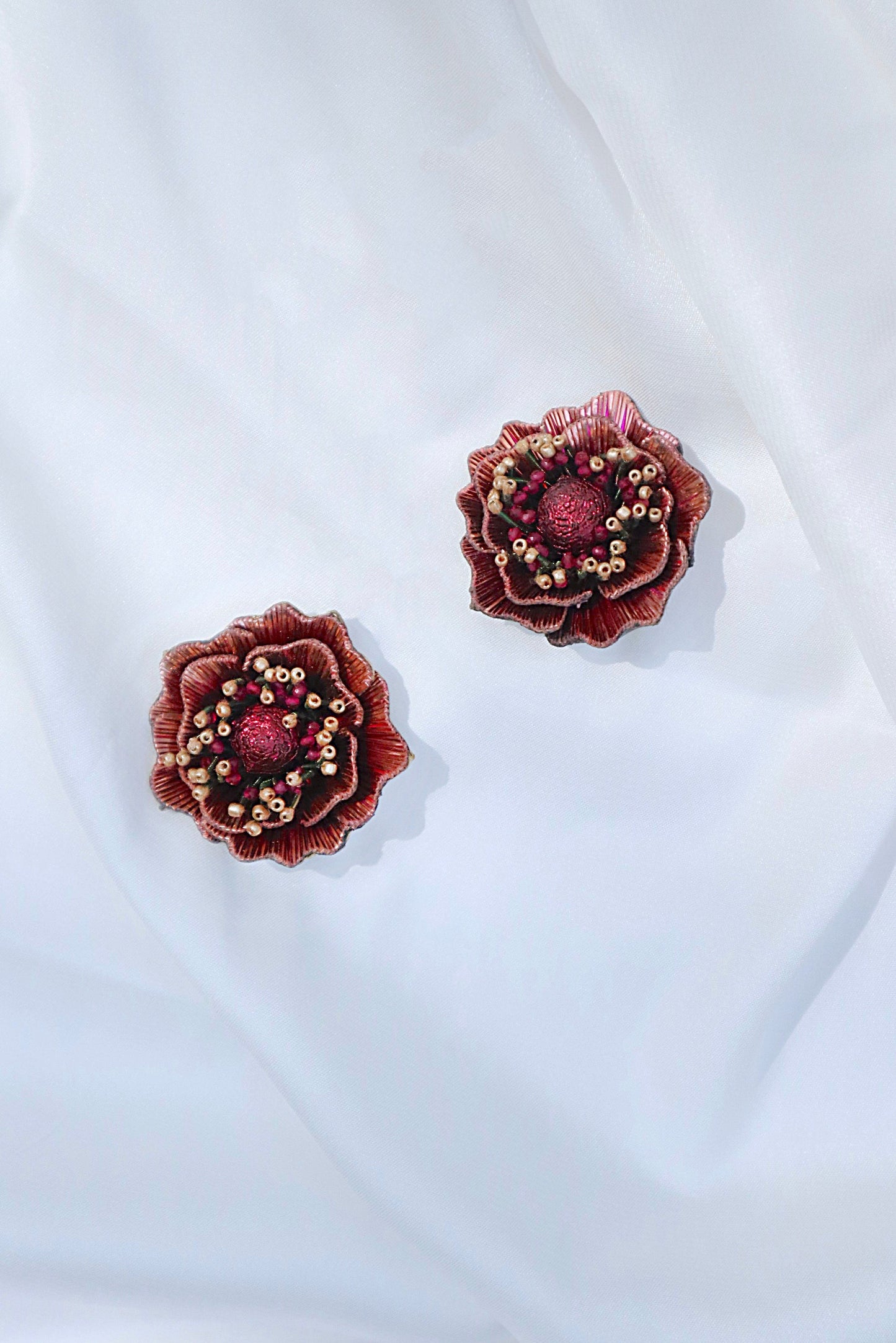 ANEMON PINK EARRING