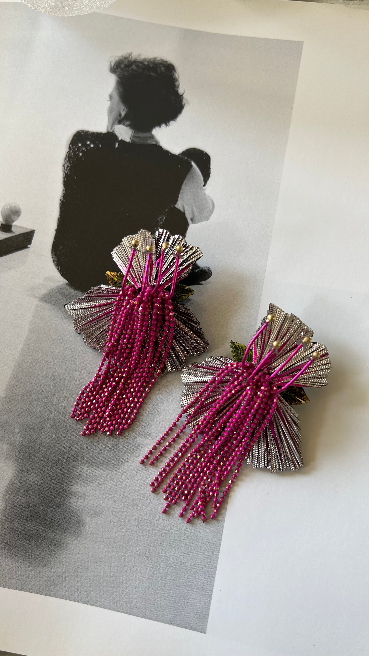 CAPER EARRING - PINK