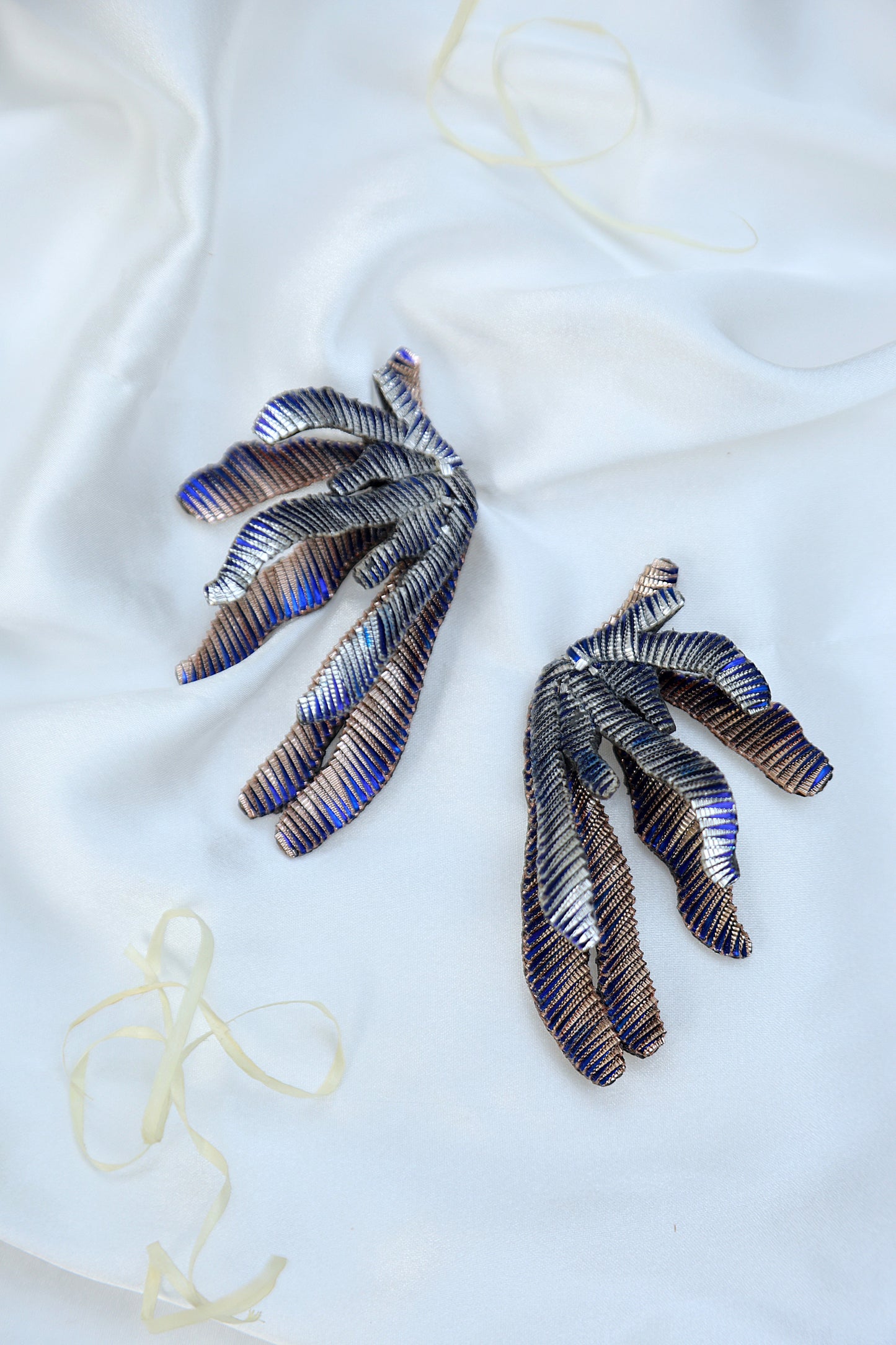 CORAL BLUE EARRING