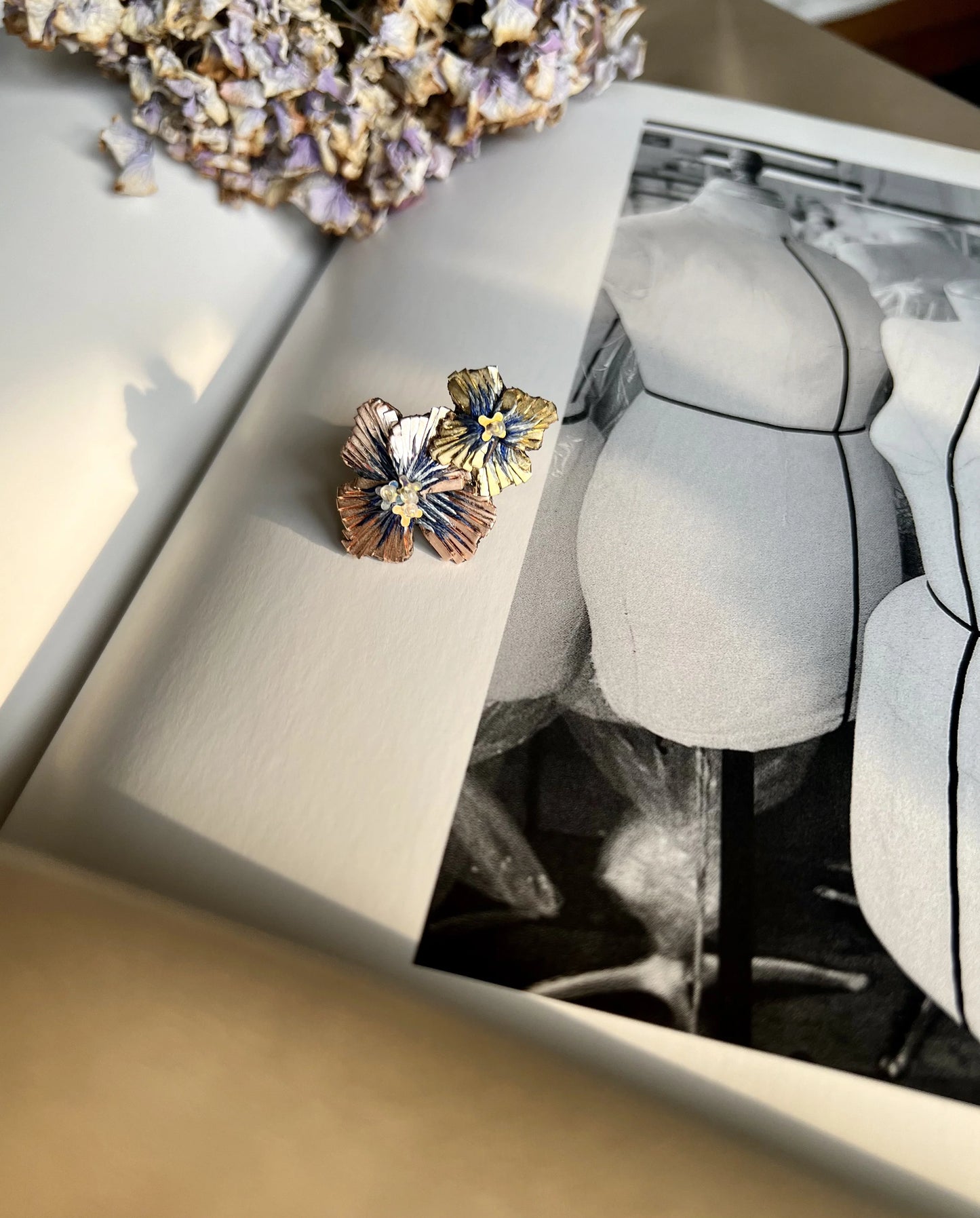 HYDRANGEA DUO RING