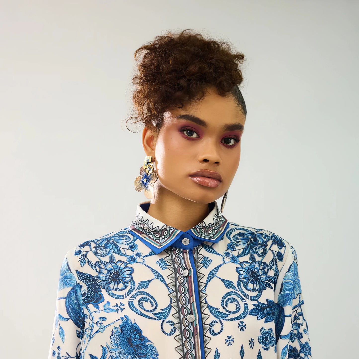 HYDRANGEA MAX TRIO EARRING