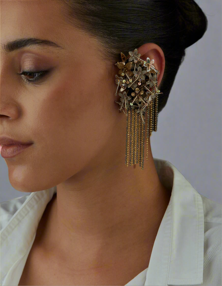 AUTUMN BUNCH SHIMMY EARCUFFS