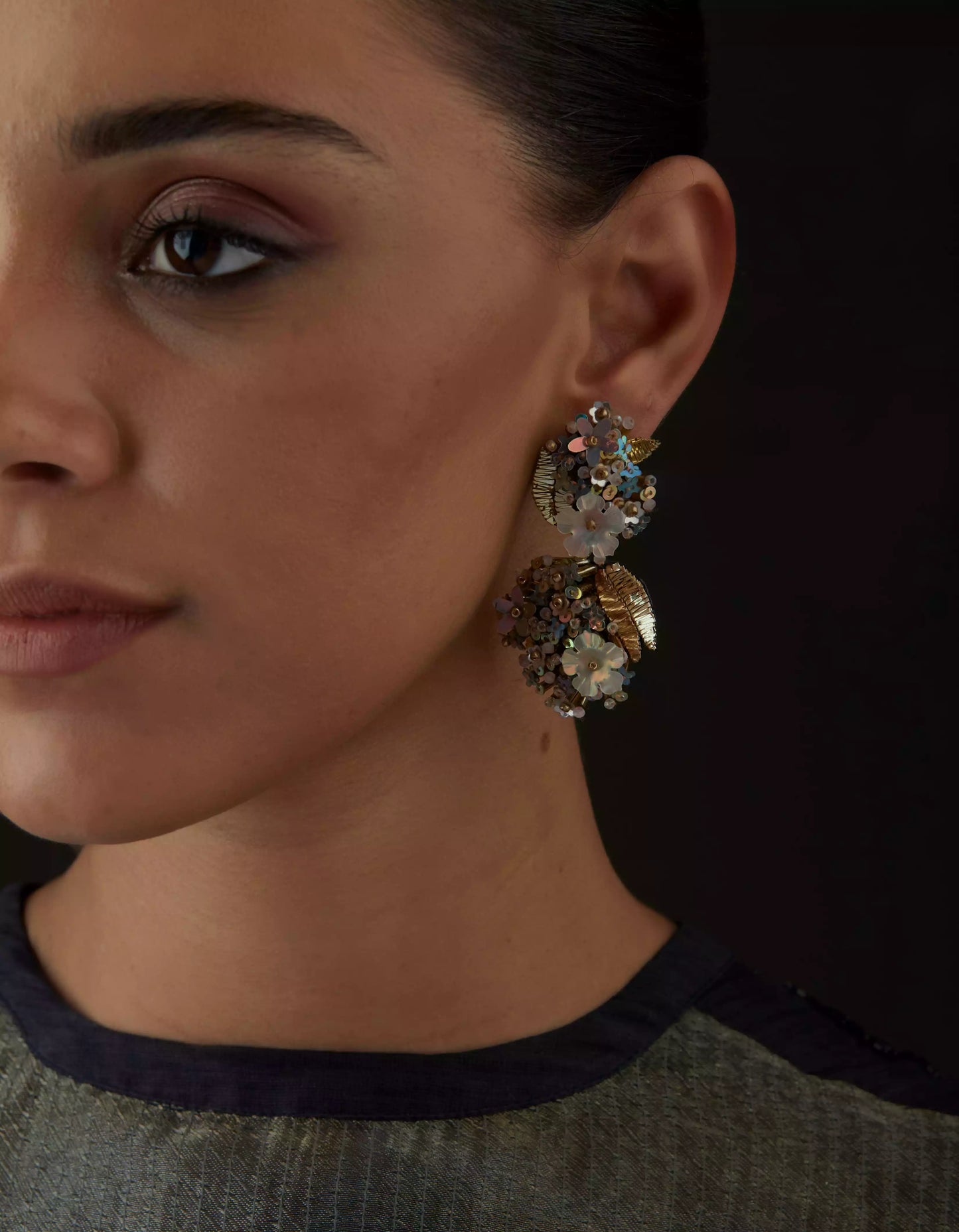 QUARTZ DUO EARRINGS